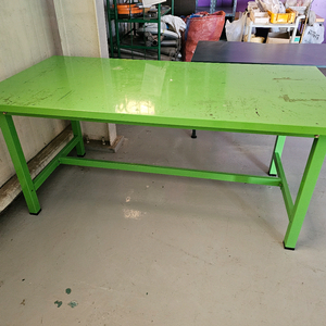 작업용 작업대 상판철판 실험실다이 작업다이 중고 가로1800