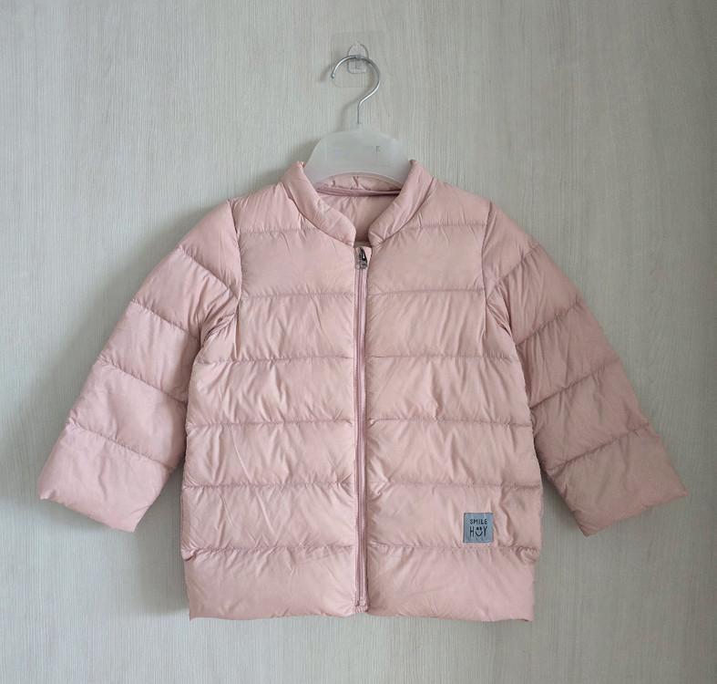 여아 해피랜드 다운점퍼, 네파 플리스 조끼 110-120사이즈 2종 일괄--1