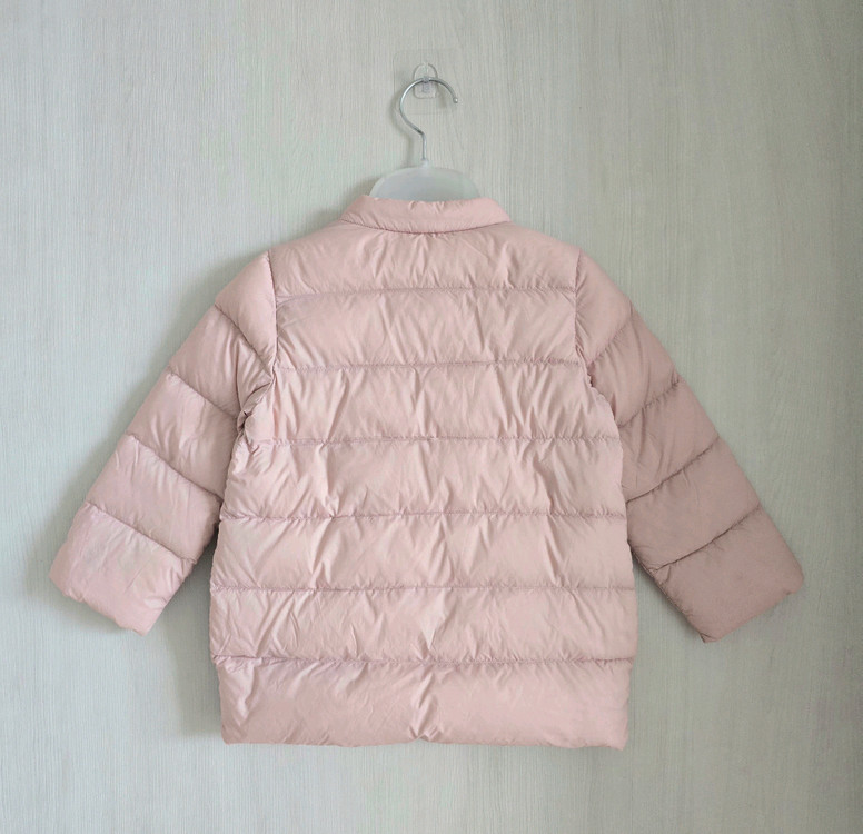 여아 해피랜드 다운점퍼, 네파 플리스 조끼 110-120사이즈 2종 일괄--2