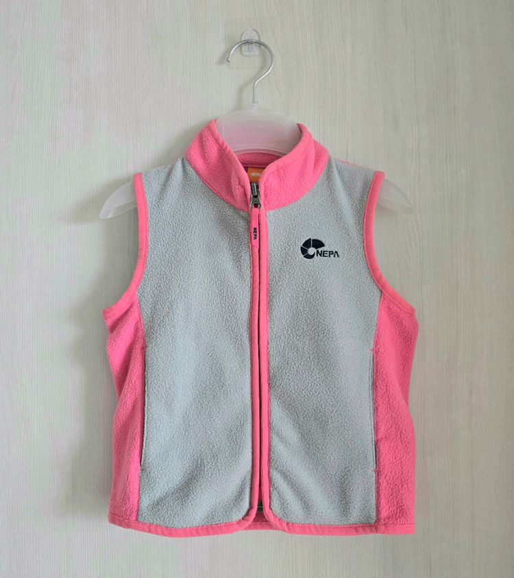 여아 해피랜드 다운점퍼, 네파 플리스 조끼 110-120사이즈 2종 일괄--7