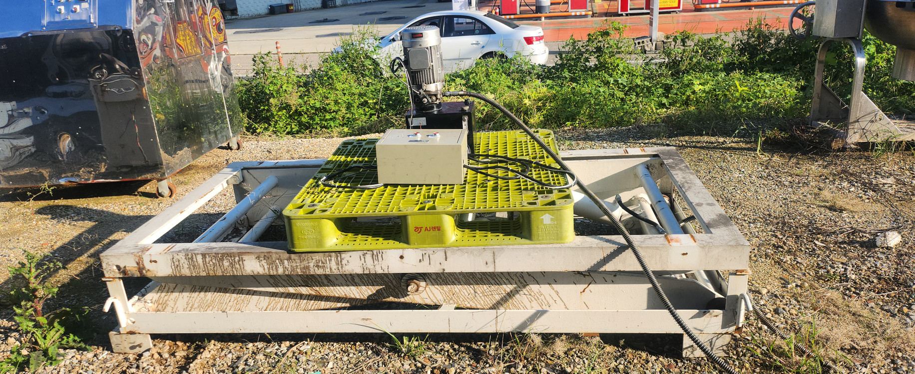 고정식 유압테이블 리프트 5톤--3