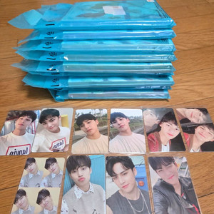 세븐틴 민규 헹가래 앨범+포카+특전포토카드 일괄 이미지