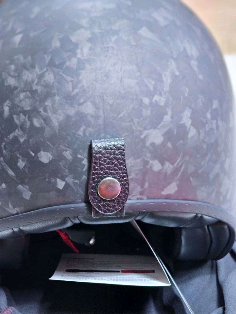 ALIEN SNAIL 카본 패턴 오픈페이스 헬멧 무광 유광 XL. 2XL 이미지