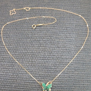 14k 고급나비 목걸이