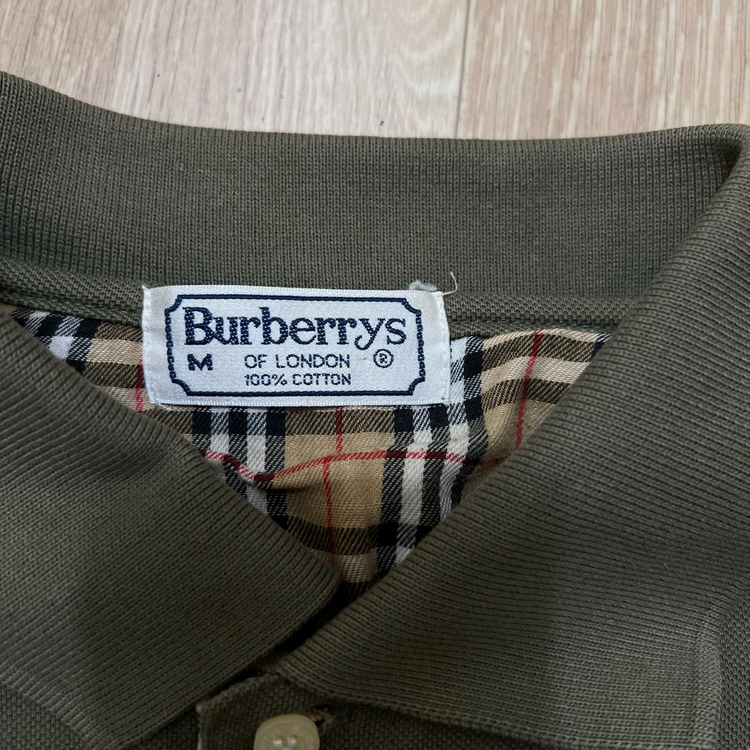 버버리 런던 노바체크 PK 긴팔 카라티 M/95--4