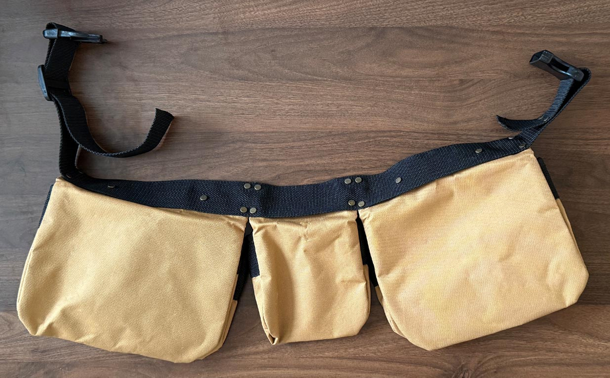 아마존에서 구입한 폴리에스터 못주머니--2