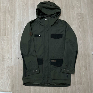 버튼 남성 스노우보드 스키복 보드복 야상 바람막이 점퍼 L/100