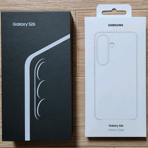 갤럭시 S26 512GB 화이트 자급제 미개봉+케이스