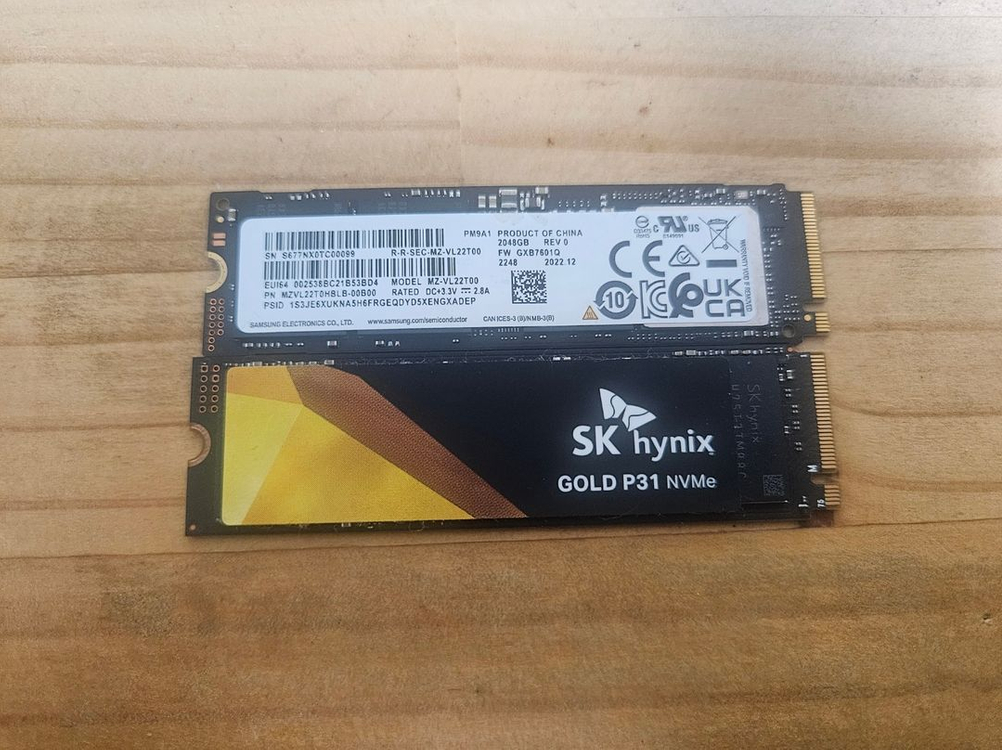 삼성 PM9A1 2TB NVME m.2 SSD 이미지