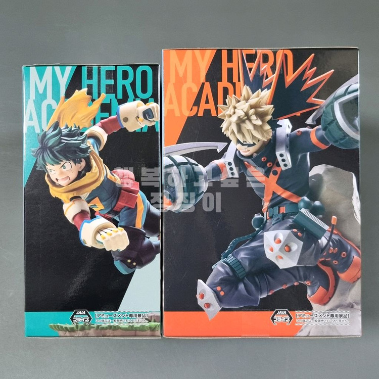 나의히어로아카데미아 피규어 미도리야 & 바쿠코 크로스 링크 나히아 히로아카 Xross Link 이미지