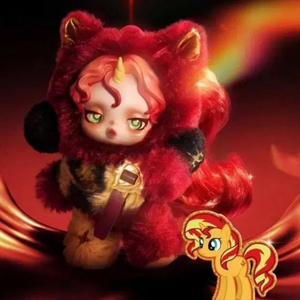 [미개봉]팝마트 스컬판다 마이리틀포니 시크릿 - 선셋쉬머 키링 이미지