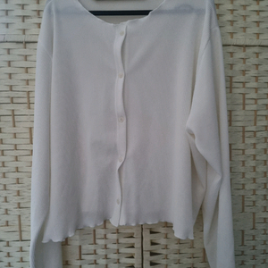 SSOYOU.COM 쏘유닷컴 흰색 니트 가디건 88~99 루즈핏