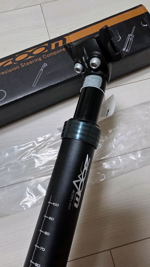 [새상품] zoom 신형 서스펜션 싯포스트 산악자전거 mtb 전기자전거 안장봉 이미지