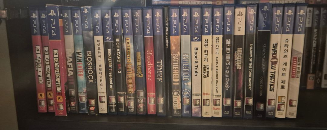 플스4 / PS4 / 플스5/ PS5 게임 타이틀 CD 팝니다--1