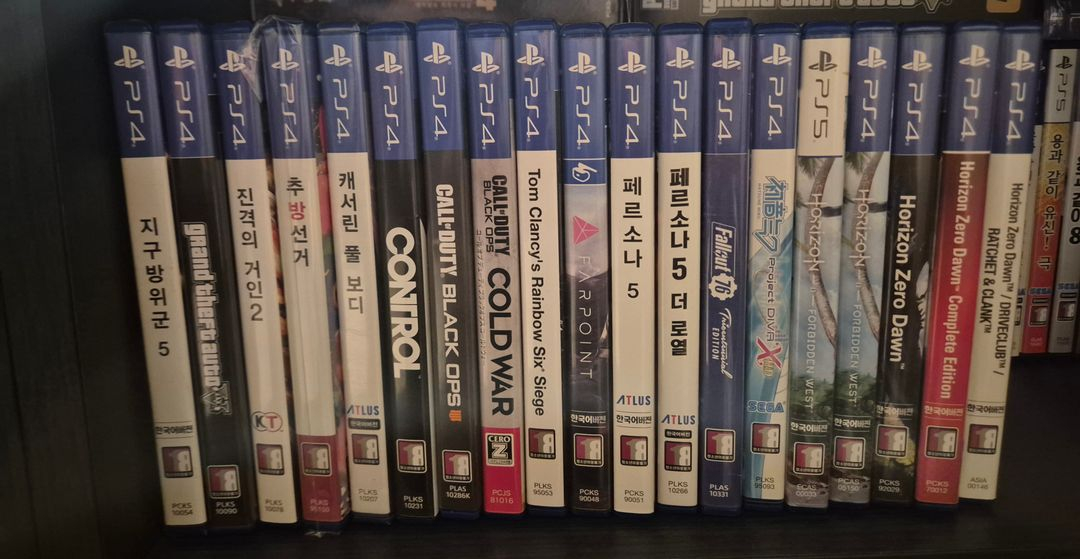 플스4 / PS4 / 플스5/ PS5 게임 타이틀 CD 팝니다--3