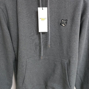 메종키츠네 그레이폭스 후드티