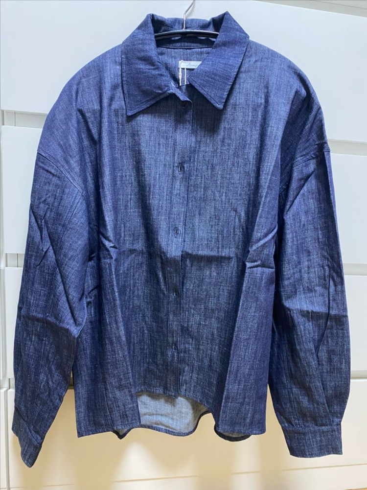 아뮤지니 공드린 블라 셔츠 데님 이미지