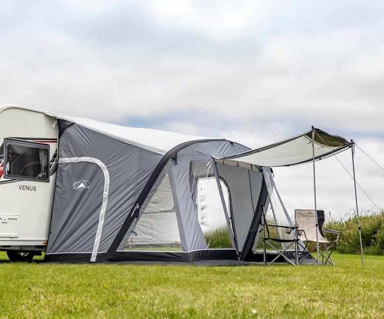 카라반 캠핑카 확장텐트 에어텐트 썬캠프 스위프트 390 이미지