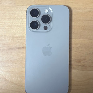 아이폰15프로256GB 내츄럴티타늄 이미지