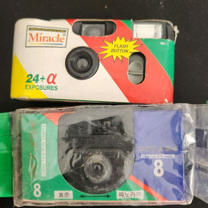 미라클 일회용 카메라 ,필름 카메라 8컷
