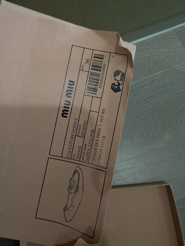 최종가>miumiu 미우미우 나파가죽 로퍼--7