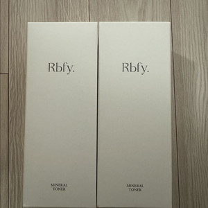 하준맘 Rbfy 리바이포유 미네랄 토너 미개봉 새제품 이미지
