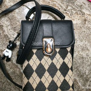 미니 체크 숄더백 토트백 크로스백 이미지