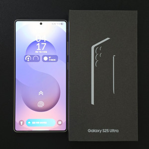 올갈이 새제품급 갤럭시 s25울트라 512 티타늄 실버블루