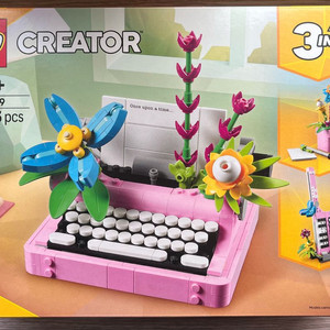 레고 31169 크리에이터 꽃과 타자기