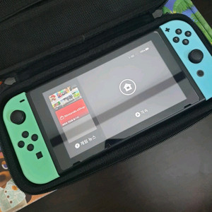 닌텐도 스위치 동물의 숲 에디션 풀세트