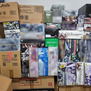 건담 프라모델 세트