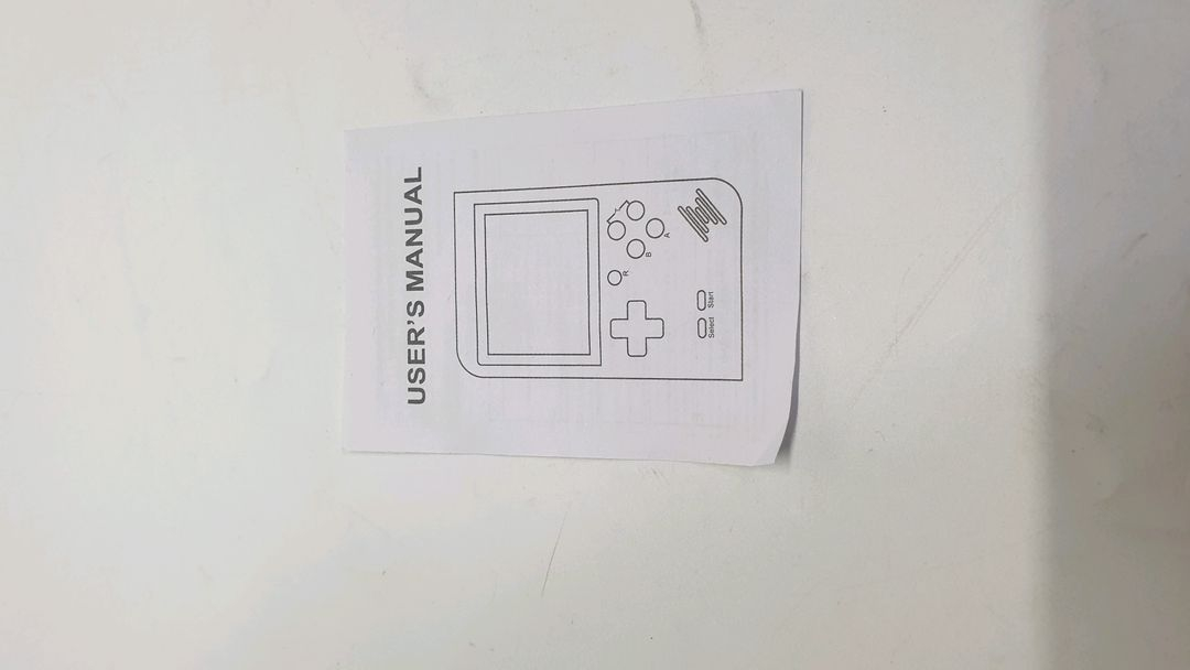 휴대용 레트로 미니 게임기 핑크 이미지