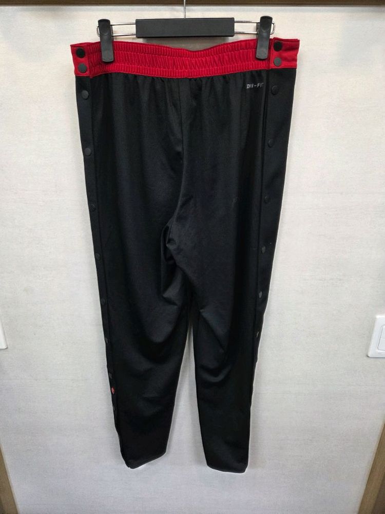 조던 드라이핏 레터링 사이드버튼 농구 팬츠 L--1