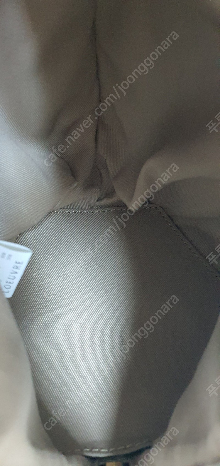 루에브르 삭 드 트롬펫 캔버스 백 가방 숄더 버킷 스몰 / 셀린느 버버리 이미지