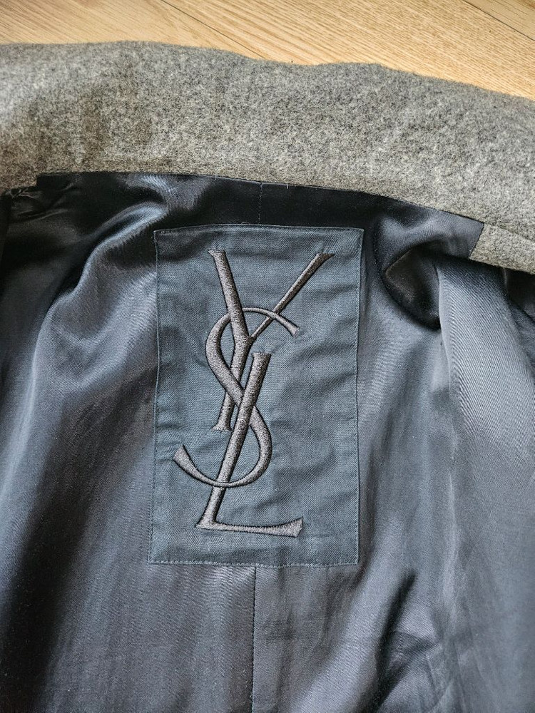 생로랑 더블브레스트 울코트 이미지