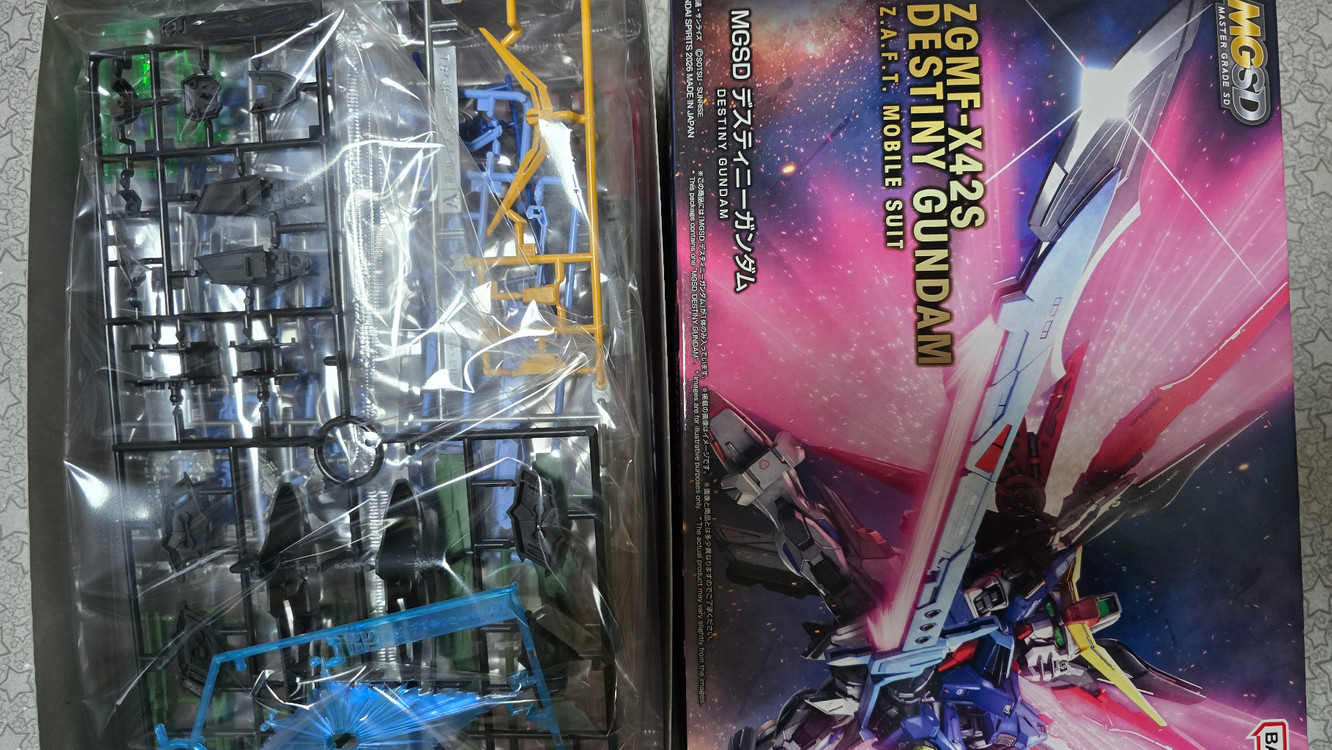 MGSD 데스티니 건담--1