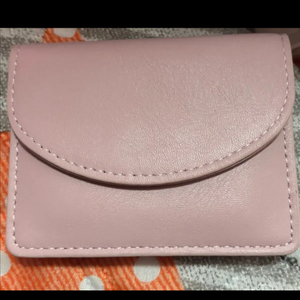 핑크색 반지갑 카드지갑 미니지갑