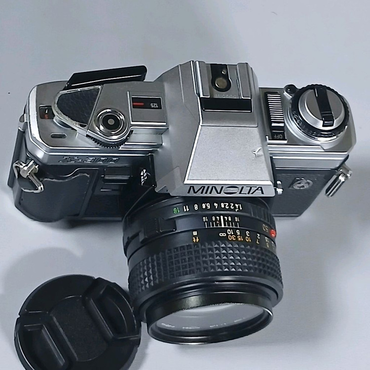 미놀타X300 50.4mm필름카메라 + 렌즈 세트--1