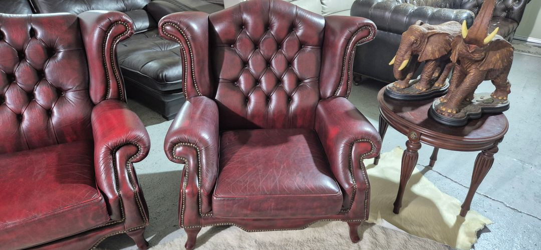 체스터필드 이태리 마스트로또 전체 천연가죽3+1인 소파 이미지