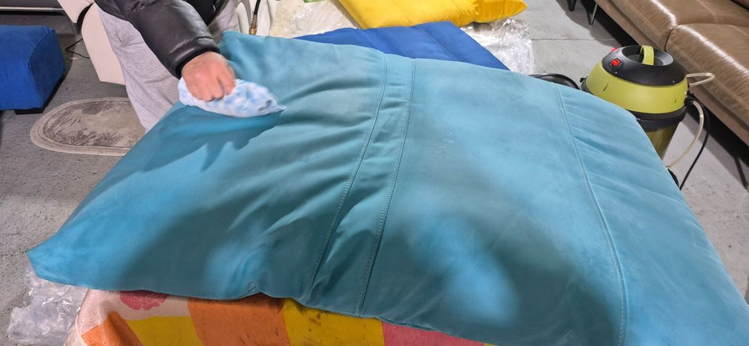 체리쉬 비스코프 아쿠아클린 4인 소파쇼파+스툴(드라이클리닝완료)--2