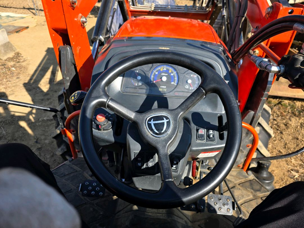 대동트랙터 Dk550R .850시간 로타리 로다장착 신품수준급 상태최상급 이미지