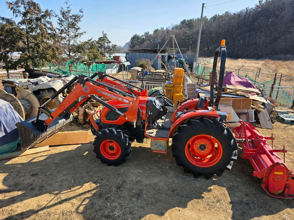대동트랙터 Dk550R .850시간 로타리 로다장착 신품수준급 상태최상급 이미지