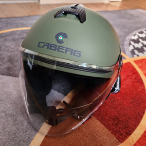 카베르그 밀리터리 그린 오픈페이스 헬멧