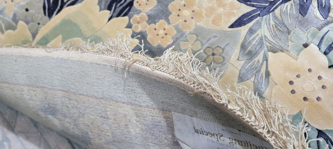 티베트 핸드메이드 대형 실크 카페트 - TI170 - 이미지