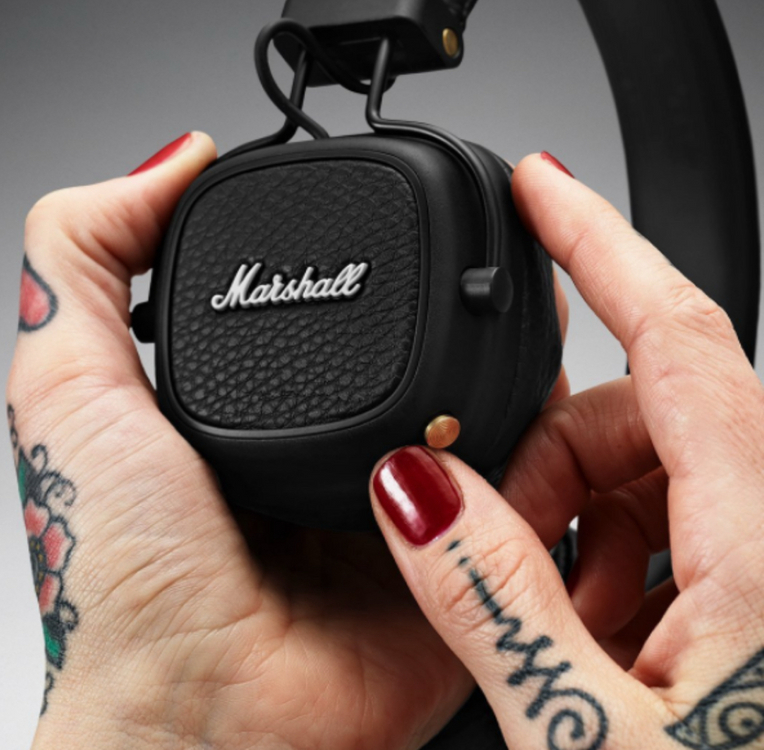 (미개봉 새상품) 마샬 메이저3 블루투스 헤드폰 블랙--1