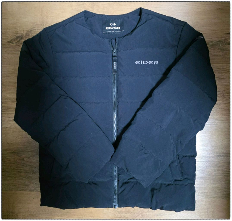 아이더 키즈 경량 패딩 점퍼 블랙 [145] 이미지