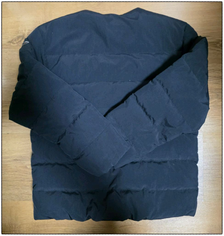 아이더 키즈 경량 패딩 점퍼 블랙 [145] 이미지