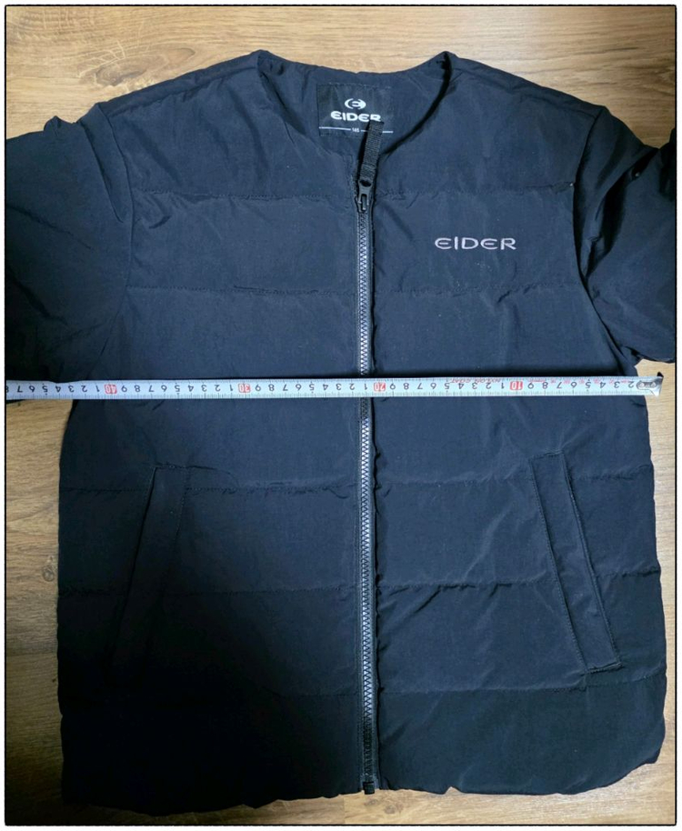 아이더 키즈 경량 패딩 점퍼 블랙 [145] 이미지