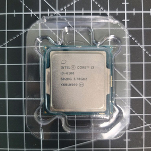 인텔 i3-6100 CPU 팝니다. 이미지