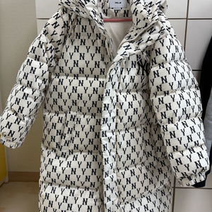 mlb키즈 모노그램 구스 롱패딩 13y(155)